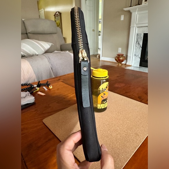 Kate Spade Laptop Computer Bag, Black Nylon, VGUC - Picture 4 of 7